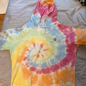 This is a simply southern tie dye hoodie it’s a medium